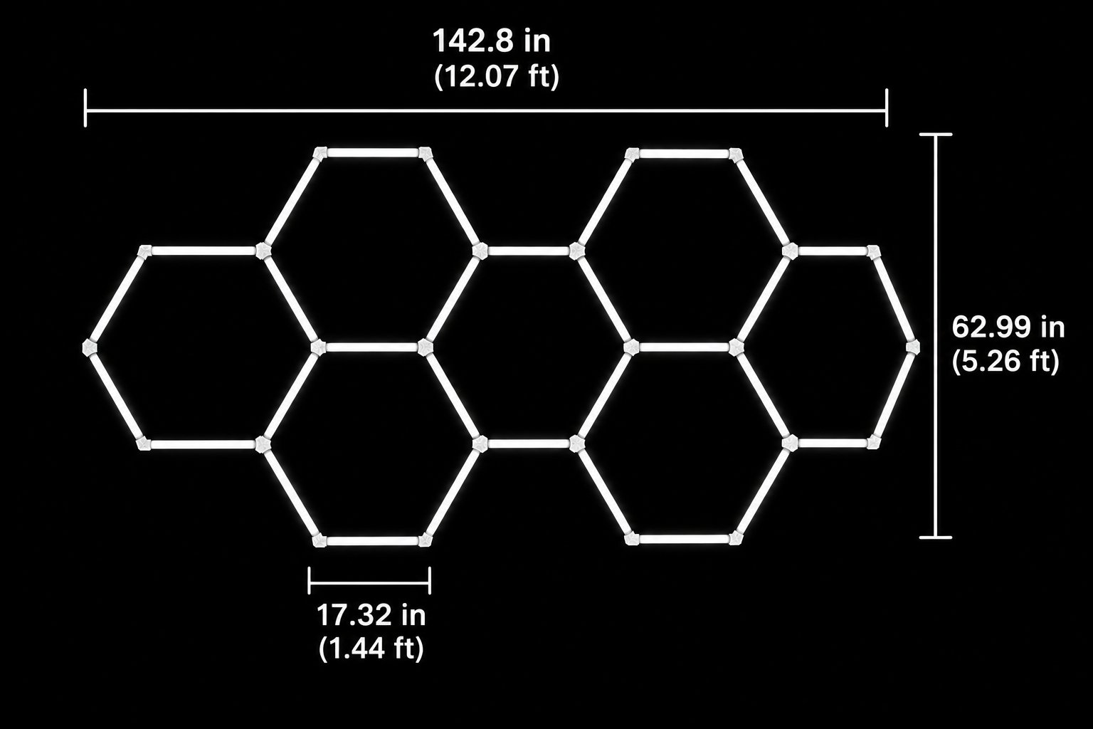 7-Hex LED Lighting System