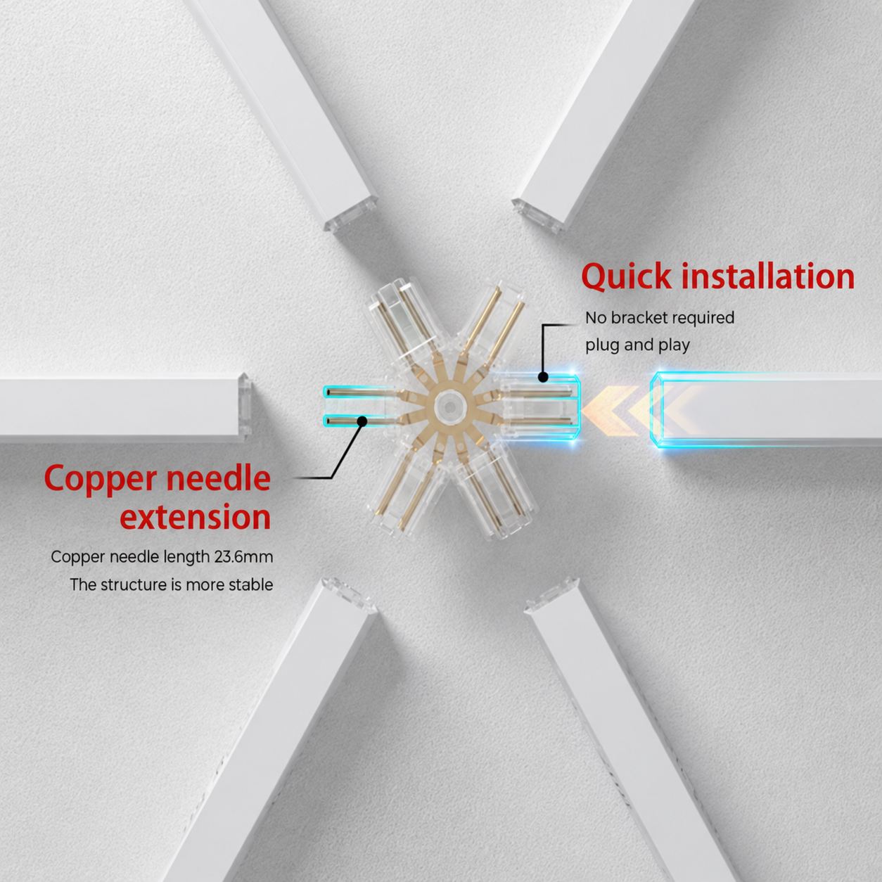15-Hex Luxury LED Lighting System | 54,000 Lumens