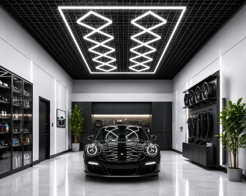 Infinity Grid LED Linear High Bay Light
