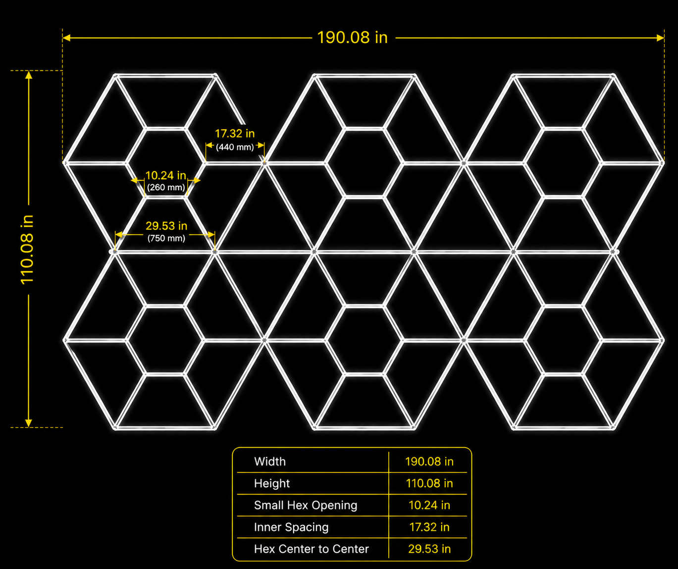 Matrix LED Lighting System