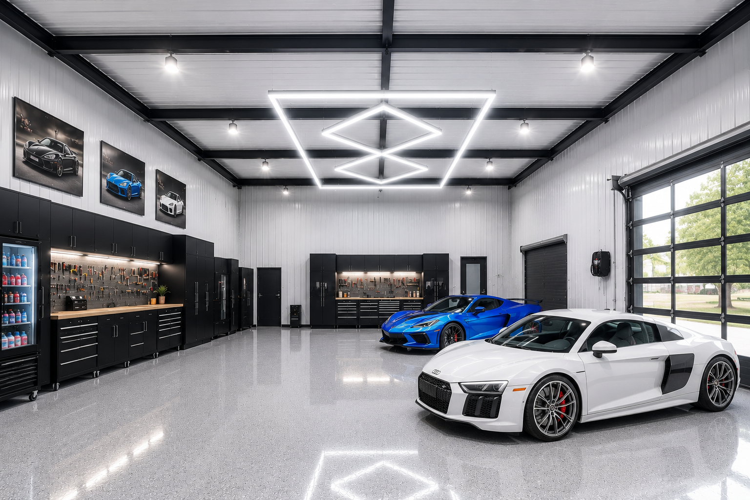 Velocity Grid LED High Bay Lighting System